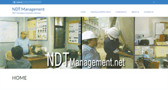 Desktop Screenshot of ndtmanagement.net