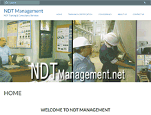 Tablet Screenshot of ndtmanagement.net